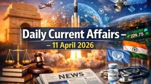 Daily Current Affairs – 11 April 2026