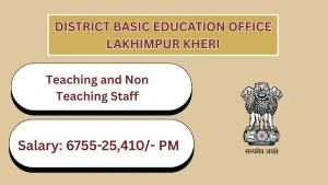 District Basic Education Office Lakhimpur Kheri Recruitment 2026 - Apply Offline for 25 Teaching and Non Teaching Staff Posts