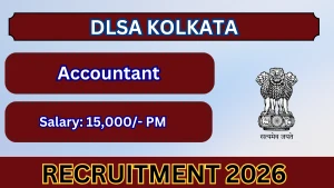 DLSA Kolkata Accountant Recruitment 2026 - Apply Offline