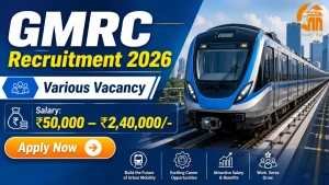 GMRC Recruitment 2026 - Apply Online for JGM, DGM, Assistant Manager Posts