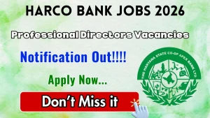 Harco Bank Professional Director Recruitment 2026 - Apply Offline
