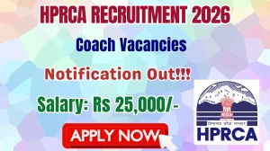 HPRCA Coach Recruitment 2026 - Apply Online for 14 Posts