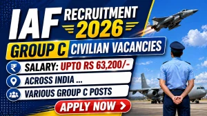 IAF Group C Civilian Recruitment 2026 Notification Out - Apply Offline for 47 LDC, Hindi Typist & Driver Posts IAF Group C Civilian Recruitment 2026 Notification Out - Apply Offline for 47 LDC, Hindi Typist & Driver Posts