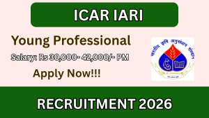 ICAR IARI Recruitment 2026 - Walkin for Young Professional Posts