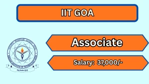 IIT Goa Junior Research Fellow Recruitment 2026 - Apply Online