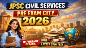 JPSC Civil Services Pre Exam City 2026 (Out) – Check Exam City, Date & Shift Details at jpsc.gov.in