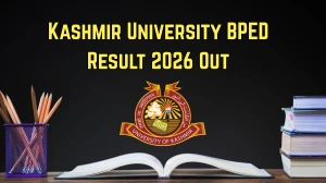 Kashmir University BPED Result 2026 Out - Direct Link to Download 3rd Semester (Batch 2023) June-July 2025 Exam Result at kashmiruniversity.net