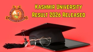 Kashmir University Final Year Result 2026 Released - Check BUMS Final Year November 2025 Result Online at uok.edu.in
