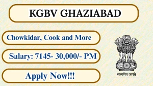 KGBV Ghaziabad Recruitment 2026 - Apply Offline for 26 Chowkidar, Cook and More  Posts
