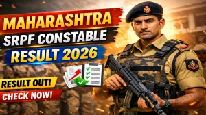 Maharashtra SRPF Constable Result 2026 OUT (Direct Link) - Download Scorecard @ maharashtrasrpf.gov.in
