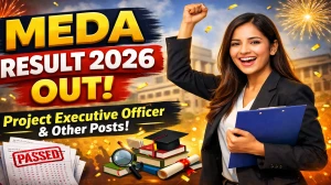 MEDA Result 2026 OUT For Project Executive Officer, Project Officer, Accountant (Direct Link) - Download Scorecard @ mahaurja.maharashtra.gov.in