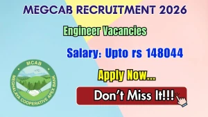 MEGCAB Engineer Recruitment 2026 - Apply Offline