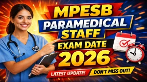 MPESB Paramedical Staff Exam Date 2026 Announced at esb.mp.gov.in – Check Complete Exam Schedule