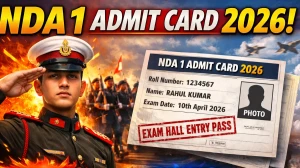 UPSC NDA 1 Admit Card 2026 (Out) - Download Here