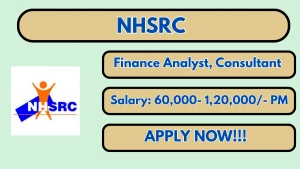 NHSRC Recruitment 2026 - Apply Online for Finance Analyst, Consultant Posts NHSRC Recruitment 2026 - Apply Online for Finance Analyst, Consultant Posts