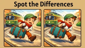Only Railway Exam Toppers Can Spot 3 Differences in This Train Puzzle in 12 Seconds