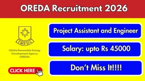 OREDA Recruitment 2026 - Apply Offline for 25 Project Assistant and Project Engineer Posts