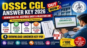 OSSC CGL Answer Key 2026 OUT - Download PDF & Raise Objection