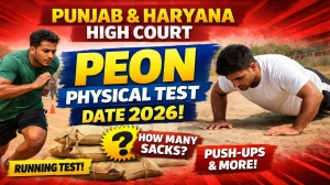 Punjab and Haryana High Court Peon Physical Test Date 2026 OUT (Direct Link) - Download Scorecard @ highcourtchd.gov.in