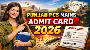 Punjab PCS Mains Admit Card 2026 Out - Download Here