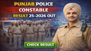 Punjab Police Constable Final Result 2025-26 Out (Direct Link) - Download Merit List @punjabpolice.gov.in