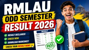 RMLAU Result 2026 Out - Check UG & PG Odd Semester Results Online at rmlau.ac.in