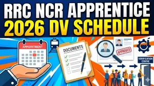 RRC NCR Apprentice DV Schedule 2026 OUT @ rrcpryj.org - Check Dates, Required Documents and More