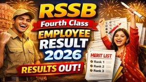 RSSB Fourth Class Employee Result 2026 OUT (Direct Link) - Download Scorecard @ rssb.rajasthan.gov.in