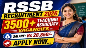 RSSB Teaching Associate Recruitment 2026 Notification Out - Apply Online for 3540 Posts RSSB Teaching Associate Recruitment 2026 Notification Out - Apply Online for 3540 Posts