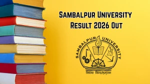 Sambalpur University M.Lib Result 2026 Out - Direct Link to Download M.Lib 3rd Semester December 2025 Exams Result at suniv.ac.in