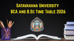 Satavahana University BCA & B.Sc Time Table 2026 - Exam Dates & Schedule PDF at satavahana.ac.in