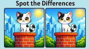 Spot The Difference: Can You Find 3 Differences in 10 Seconds? Only Sharp Eyes Can!