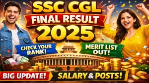 SSC CGL Final Result 2025 Out at ssc.gov.in - Check and Download Category-wise Cut Off Marks Here