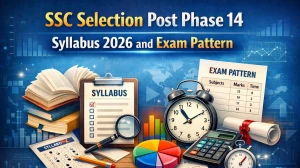 SSC Selection Post Phase 14 Syllabus 2026 and Exam Pattern