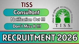 TISS Recruitment 2026 - Apply Online for Consultant Posts