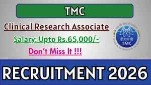 TMC Clinical Research Associate Recruitment 2026 - Apply Online
