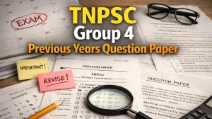 TNPSC Group 4 Previous Years Question Paper: Download PDF with Answers