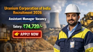UCIL Assistant Manager Recruitment 2026 - Apply Offline