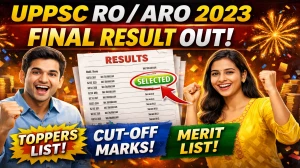 UPPSC RO/ ARO 2023 Final Result 2026 OUT (Direct Link) - Download Scorecard @ uppsc.up.nic.in