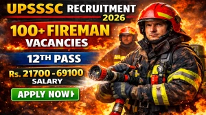 UPSSSC Fireman Recruitment 2026 - Apply Online for 170 Posts