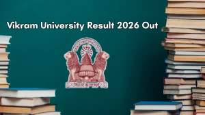 Vikram University Result 2026 Declared - Direct Link to Download MA, MSW, BLIB, MLIB Merit List 2025 Result at vikramuniv.ac.in