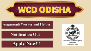 WCD Odisha Recruitment 2026 – Apply Online for 04 Anganwadi Worker and Helper Posts