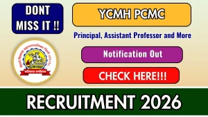 YCMH PCMC Recruitment 2026 - Apply Online for Principal, Assistant Professor and More Posts