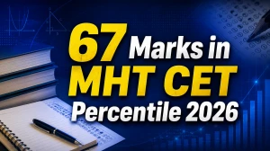 67 Marks in MHT CET Percentile 2026: Check Expected Percentile and Rank