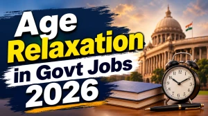 Age Relaxation in Govt Jobs 2026 - OBC, SC, ST, PwD Rules