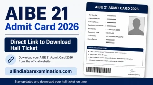 AIBE 21 Admit Card 2026 Out - Direct Link to Download Hall Ticket at allindiabarexamination.com