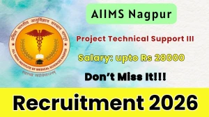 AIIMS Nagpur Project Technical Support Recruitment 2026 - Apply Online AIIMS Nagpur Project Technical Support Recruitment 2026 - Apply Online