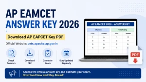 AP EAMCET Answer Key 2026 Out - Download AP EAPCET Key PDF at cets.apsche.ap.gov.in