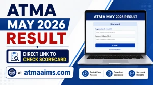 ATMA May 2026 Result - Direct Link to Check Scorecard at atmaaims.com