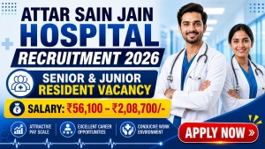 Attar Sain Jain Eye and General Hospital Recruitment 2026 - Walkin for Senior and Junior Resident Posts Attar Sain Jain Eye and General Hospital Recruitment 2026 - Walkin for Senior and Junior Resident Posts